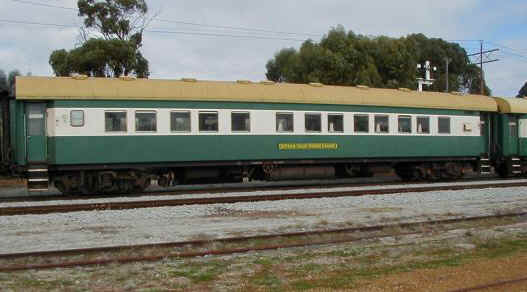 AHA class First Class Brake Compartment Coach        Photo By Stuart Jackson