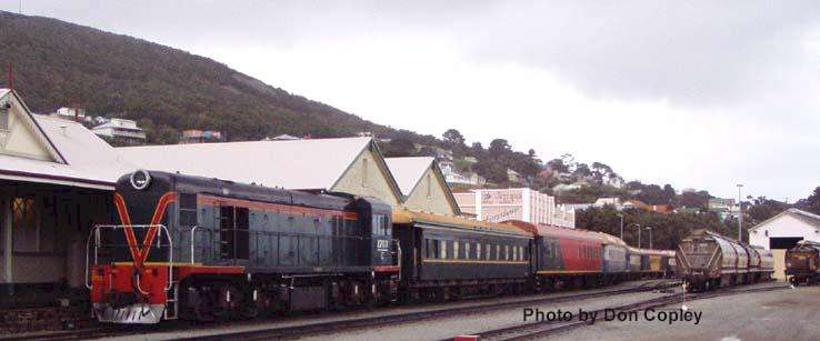 Albany Whaler rests at Albany Station. Photo by Don Copley