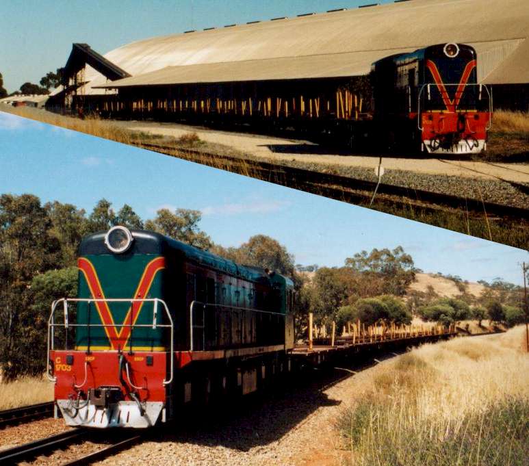 C1703 on railtrain November 2004 Photo's by Tom Pacy.